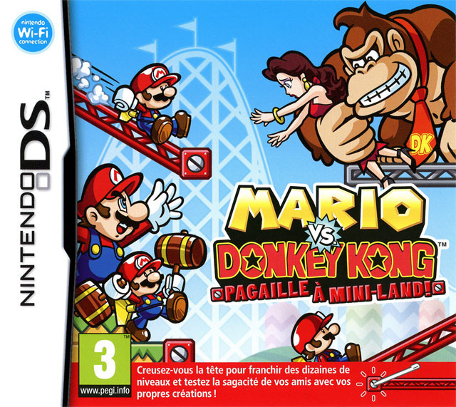 jaquette du jeu vidéo Mario vs. Donkey Kong : Pagaille à Mini-Land !