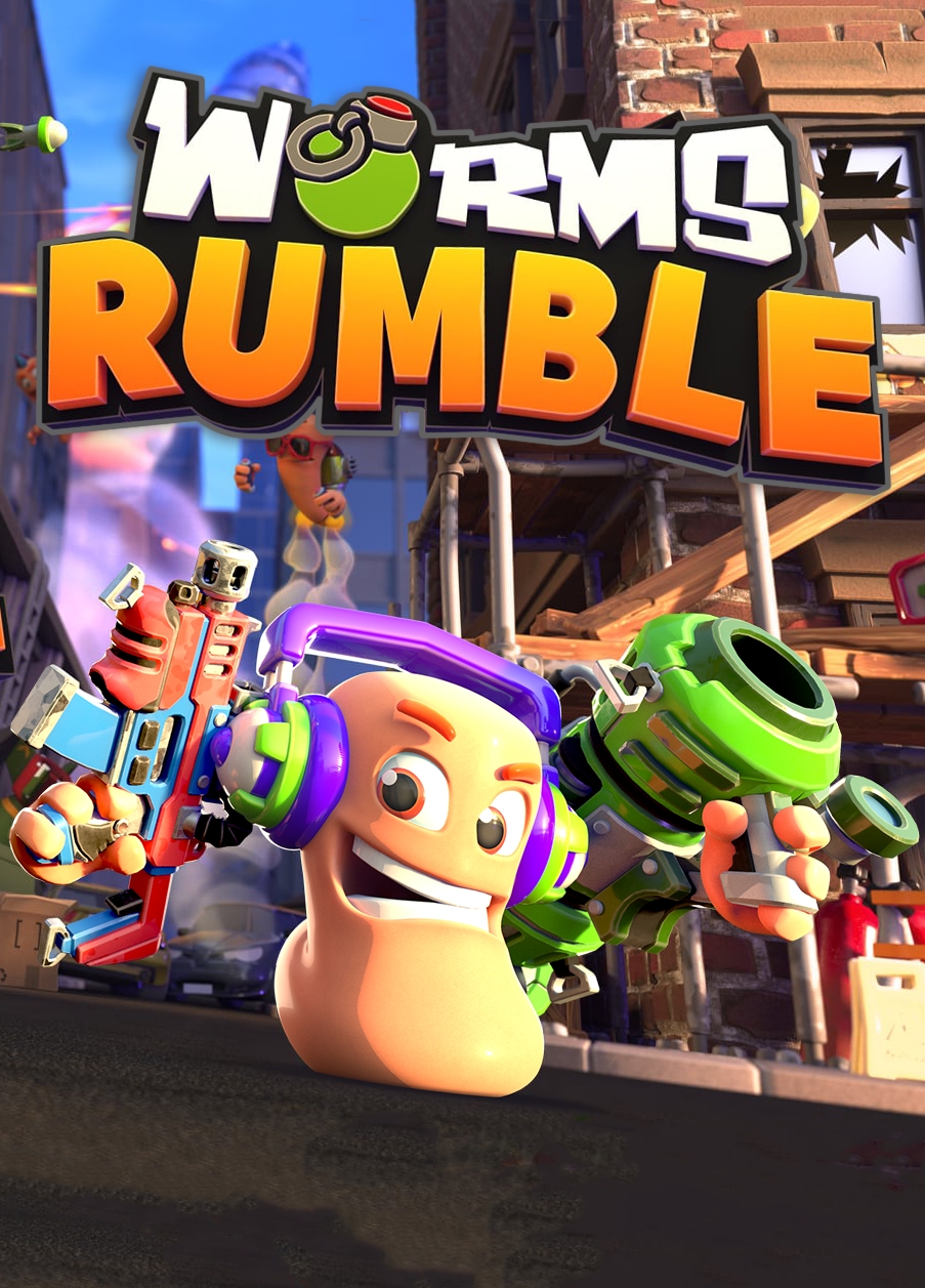 jaquette du jeu vidéo Worms Rumble