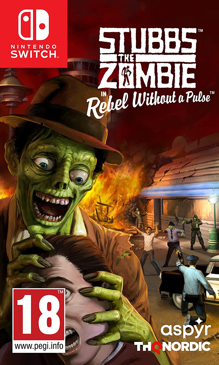 jaquette du jeu vidéo Stubbs the Zombie in Rebel Without a Pulse