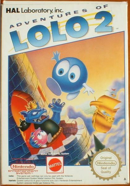 jaquette du jeu vidéo Adventures of Lolo 2