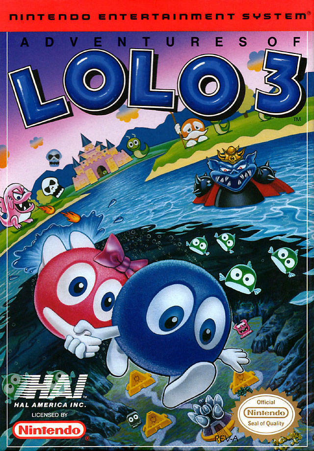 jaquette du jeu vidéo Adventures of Lolo 3