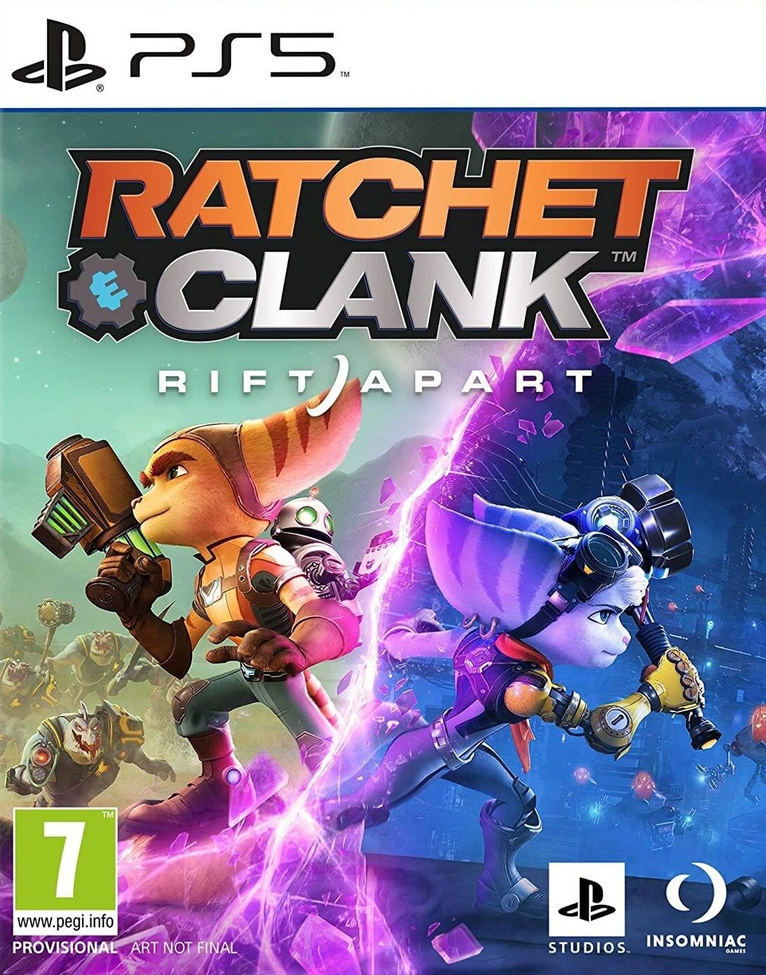 jaquette du jeu vidéo Ratchet & Clank : Rift Apart