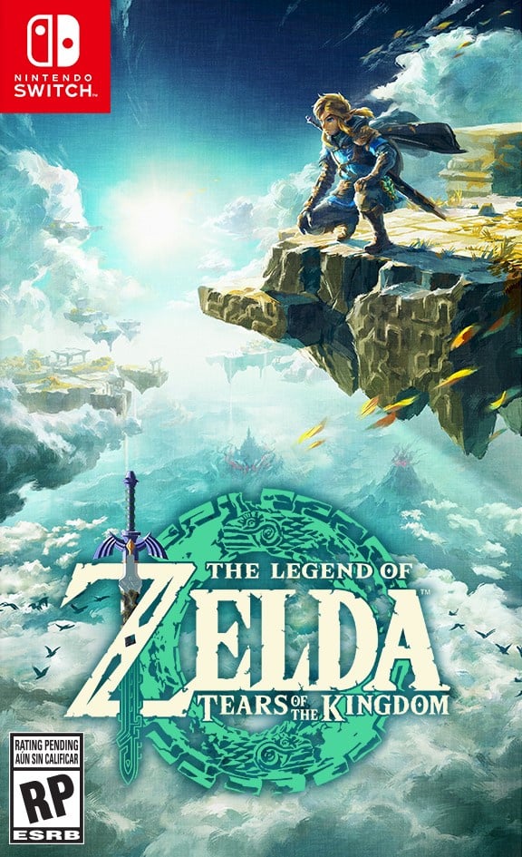 jaquette du jeu vidéo The Legend of Zelda: Tears of the Kingdom