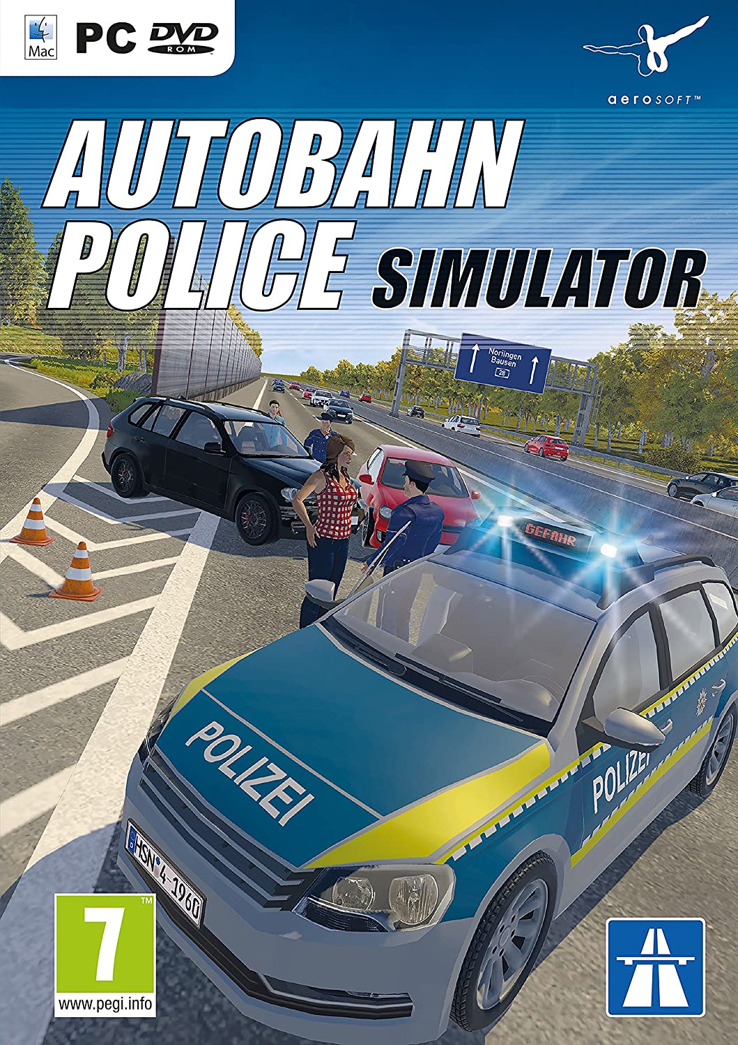 jaquette du jeu vidéo Autobahn Police Simulator