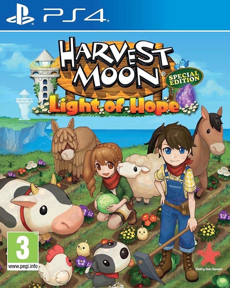 jaquette du jeu vidéo Harvest Moon : Lumière d'espoir
