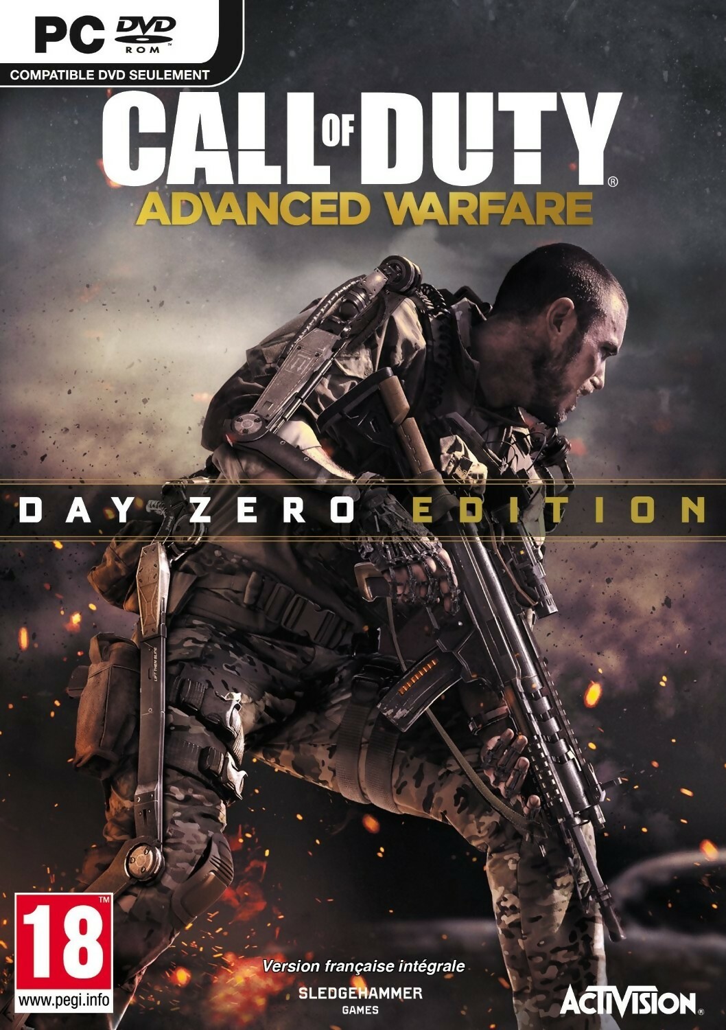 jaquette du jeu vidéo Call of Duty Advanced Warfare Edition Day Zero