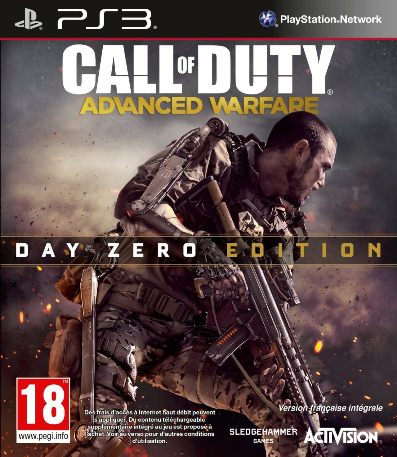 jaquette du jeu vidéo Call of Duty Advanced Warfare Edition Day Zero