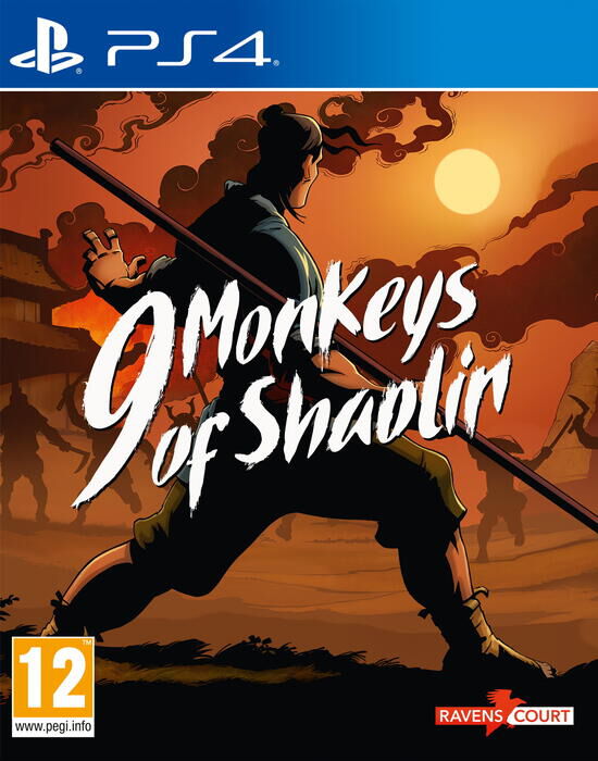 jaquette du jeu vidéo 9 Monkeys of Shaolin