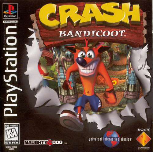 jaquette du jeu vidéo Crash Bandicoot