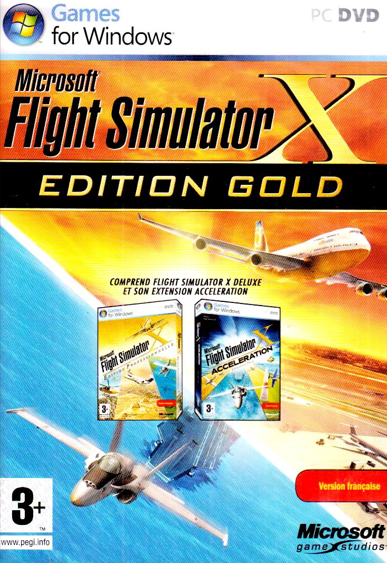 jaquette du jeu vidéo Flight Simulator X - Edition Gold