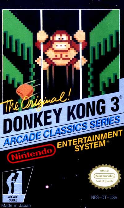 jaquette du jeu vidéo Donkey Kong 3