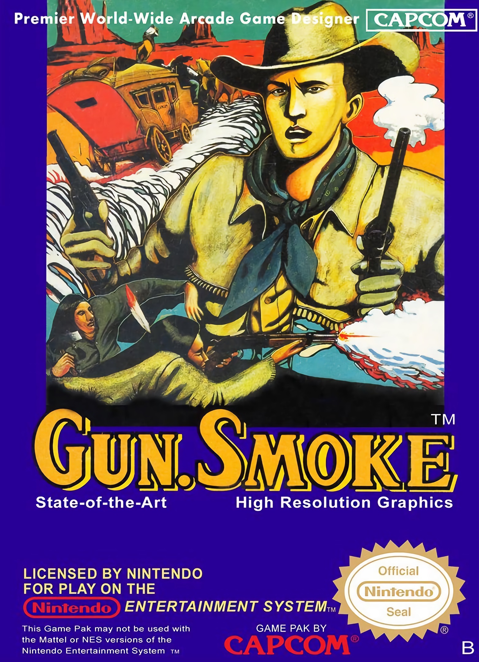 jaquette du jeu vidéo Gun.Smoke