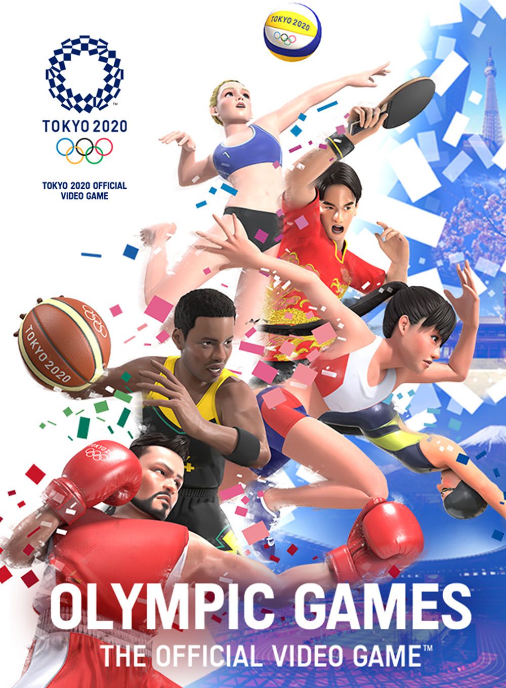 jaquette du jeu vidéo Jeux Olympiques de Tokyo 2020 - Le Jeu Vidéo Officiel