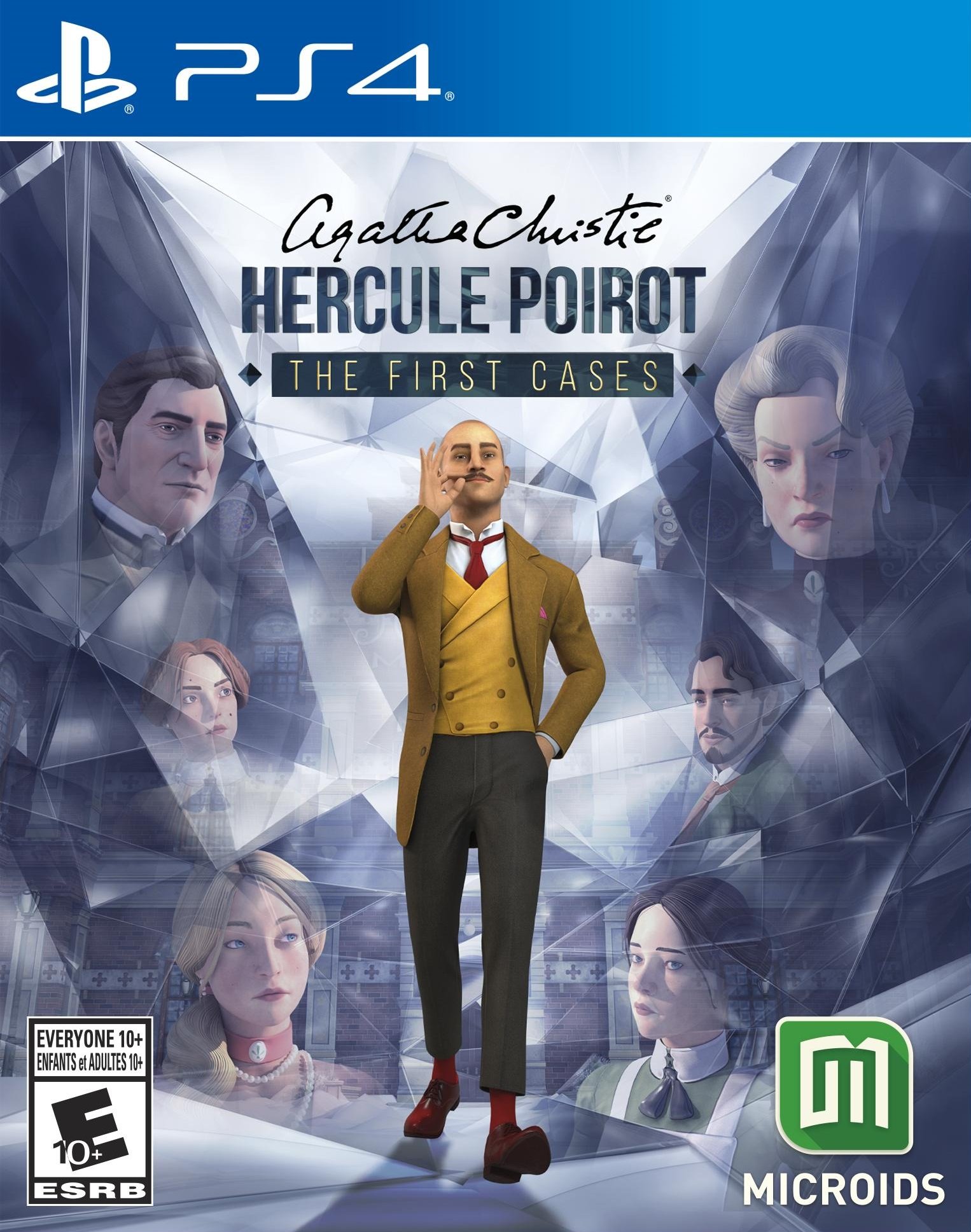 jaquette du jeu vidéo Agatha Christie - Hercule Poirot: The First Cases