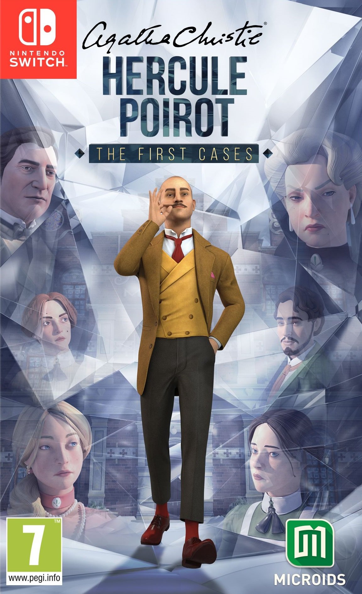 jaquette du jeu vidéo Agatha Christie - Hercule Poirot: The First Cases