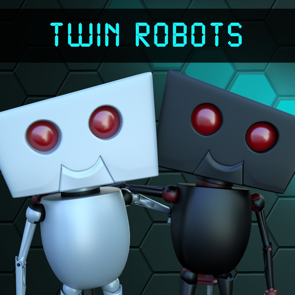 jaquette du jeu vidéo Twin Robots
