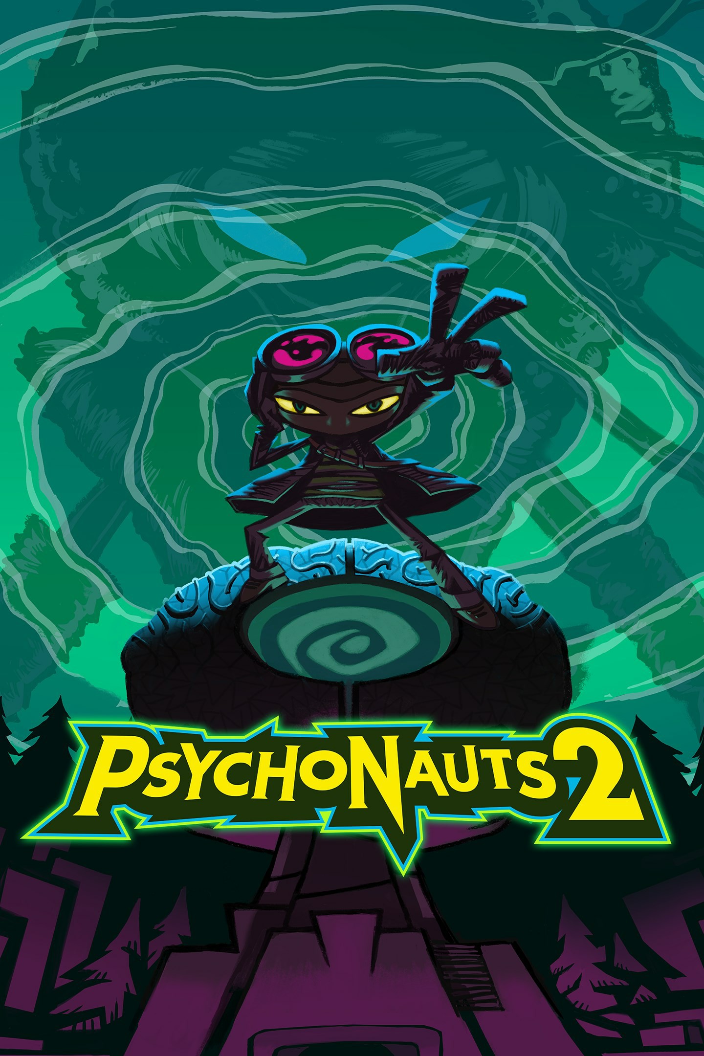 jaquette du jeu vidéo Psychonauts 2