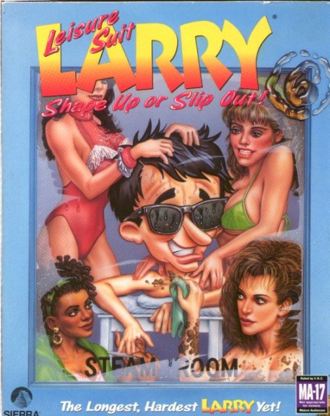 jaquette du jeu vidéo Leisure Suit Larry VI : Tu t'accroches ou tu décroches !