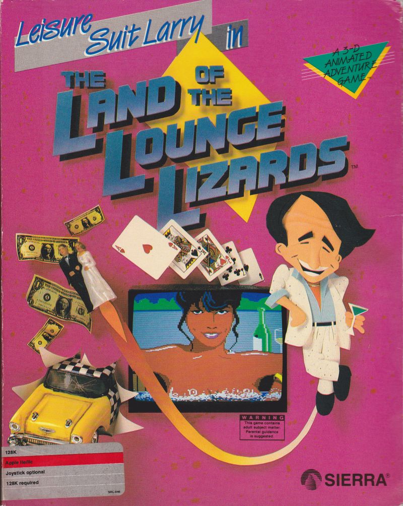 jaquette du jeu vidéo Leisure Suit Larry: In the Land of the Lounge Lizards