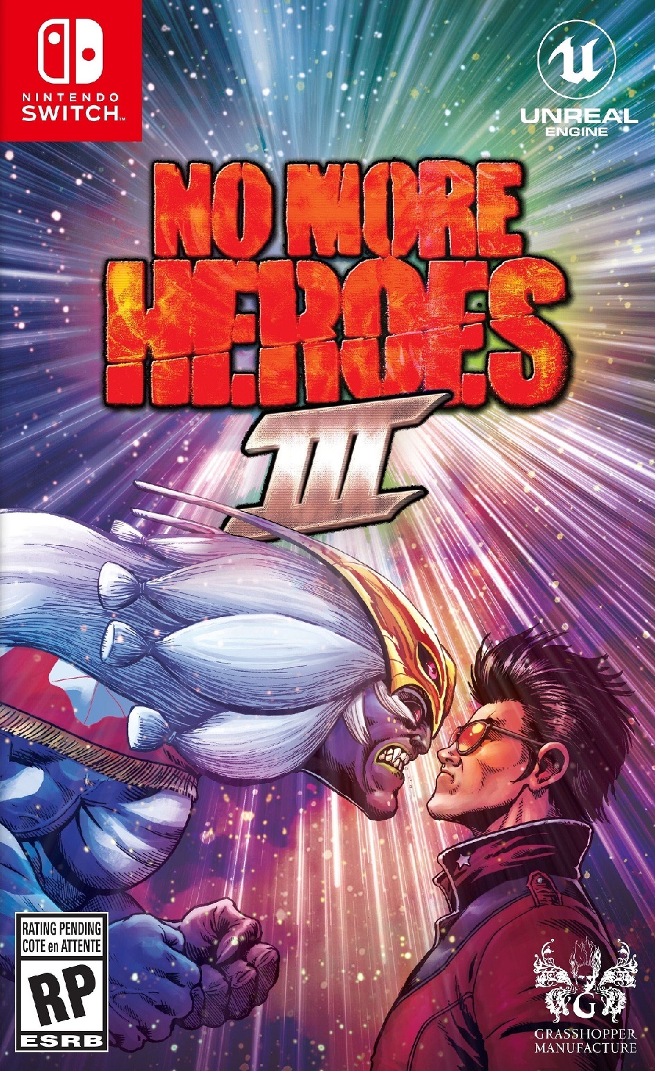 jaquette du jeu vidéo No More Heroes III