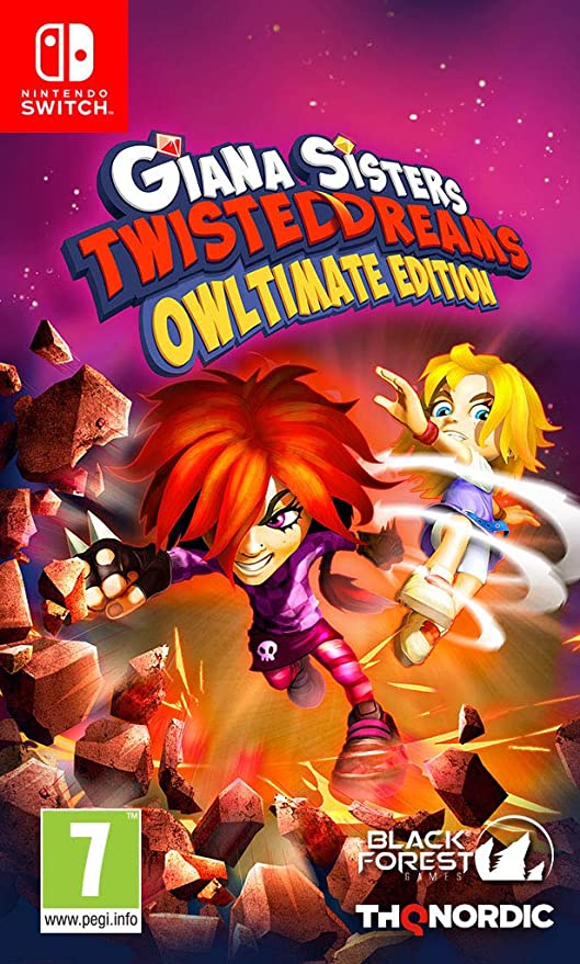 jaquette du jeu vidéo Giana Sisters : Twisted Dreams