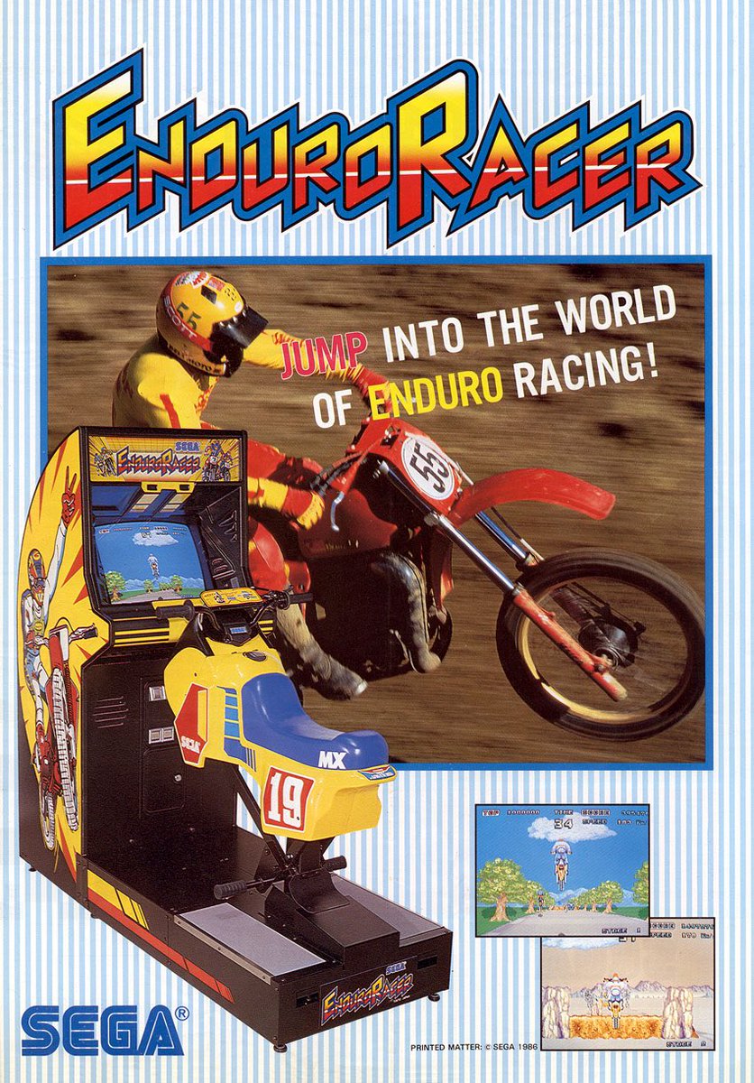 jaquette du jeu vidéo Enduro Racer