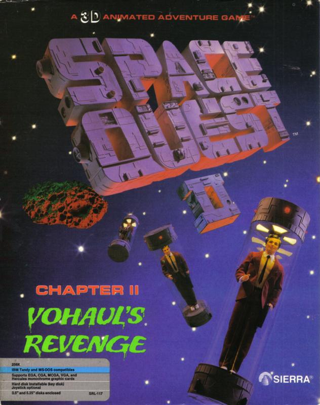 jaquette du jeu vidéo Space Quest II: Chapter II – Vohaul's Revenge