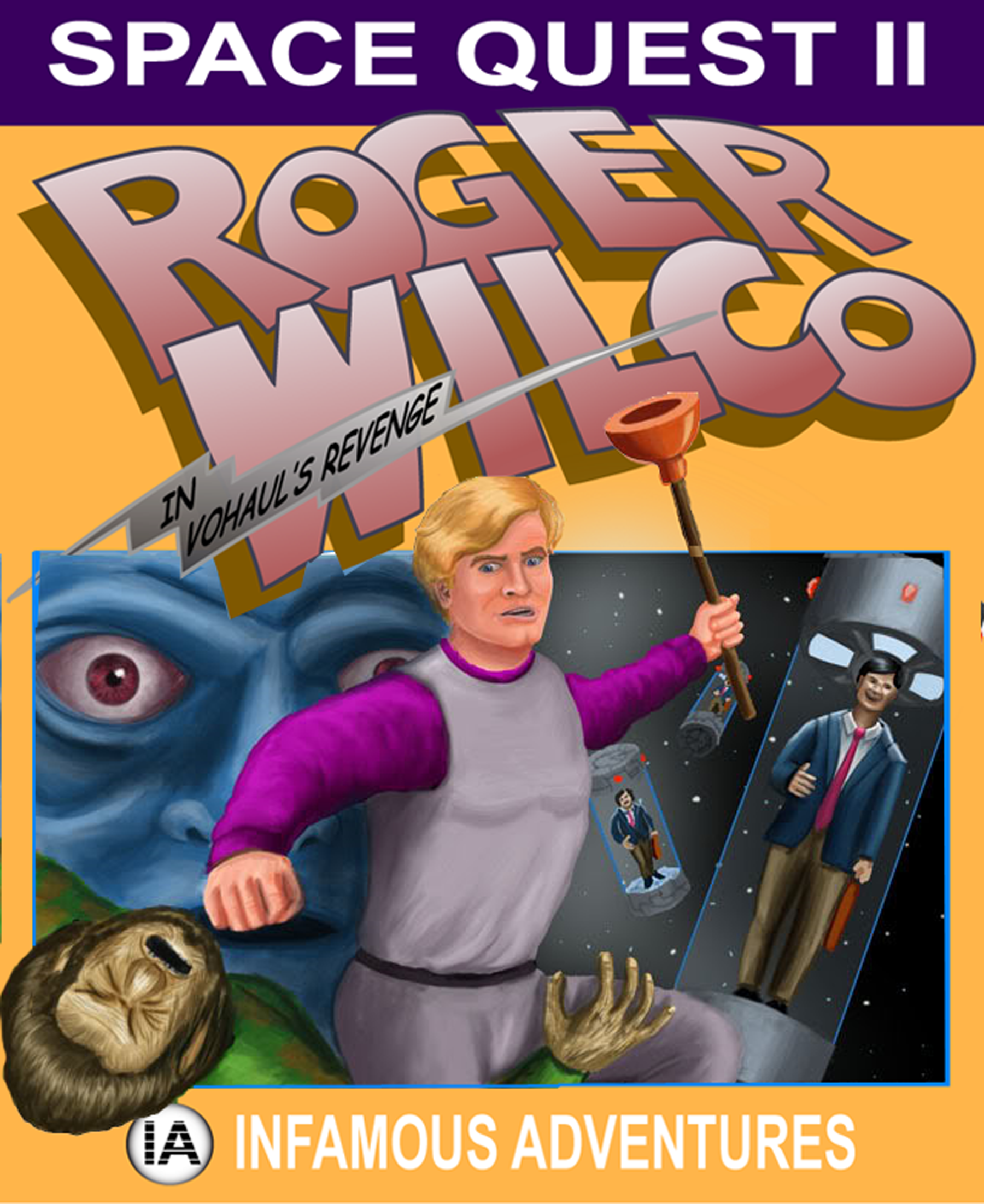 jaquette du jeu vidéo Space Quest II: Vohaul's Revenge Deluxe