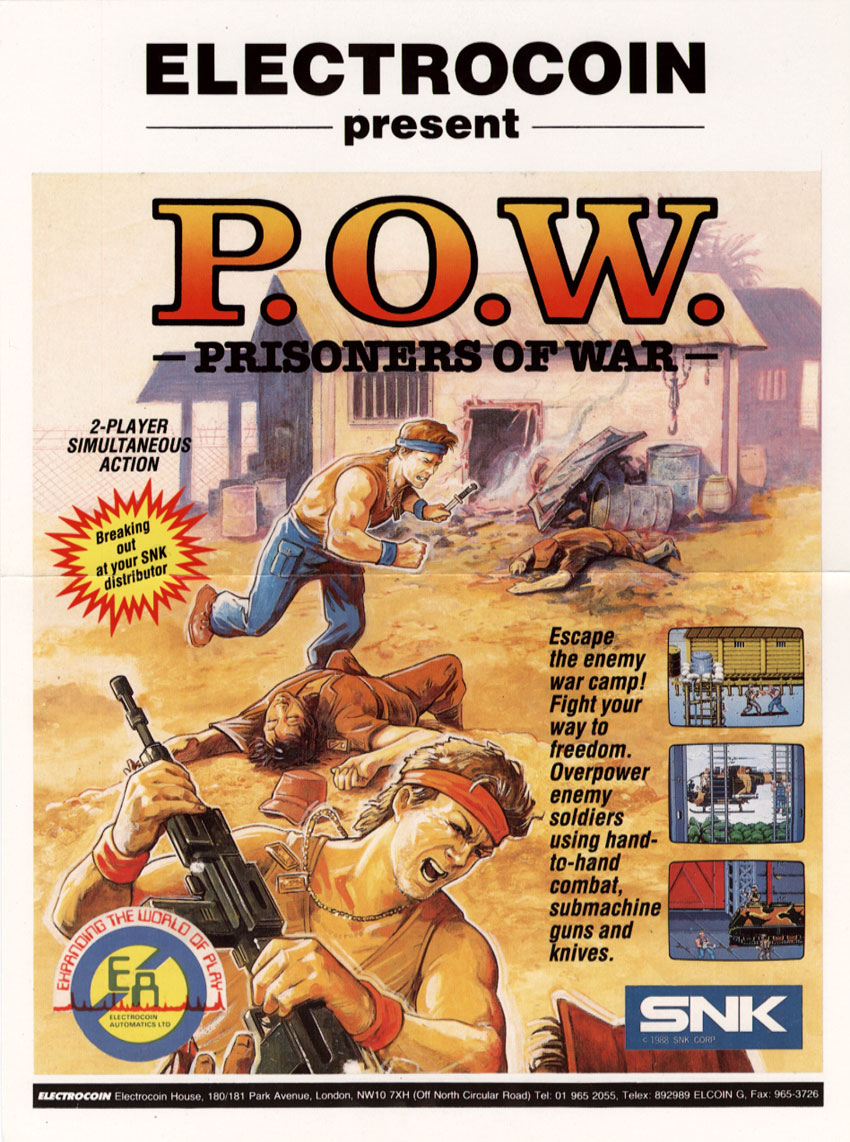 jaquette du jeu vidéo P.O.W.: Prisoners of War