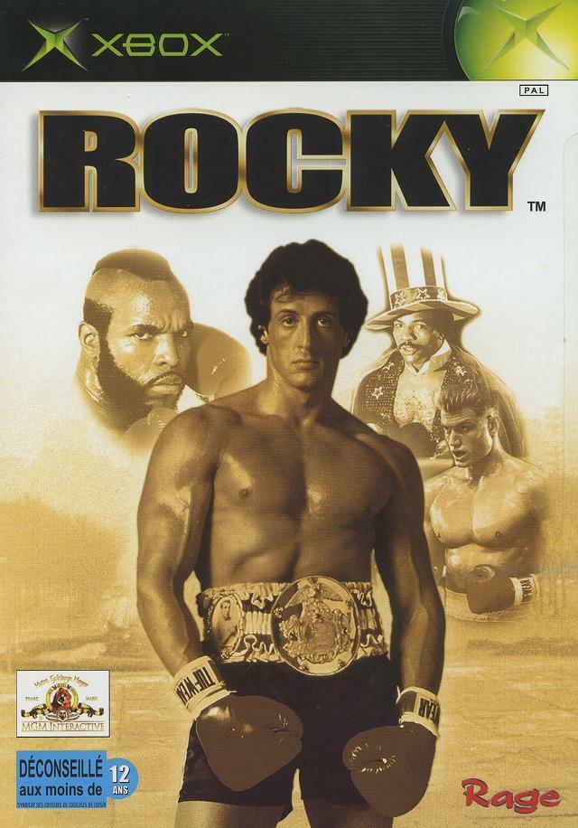 jaquette du jeu vidéo Rocky