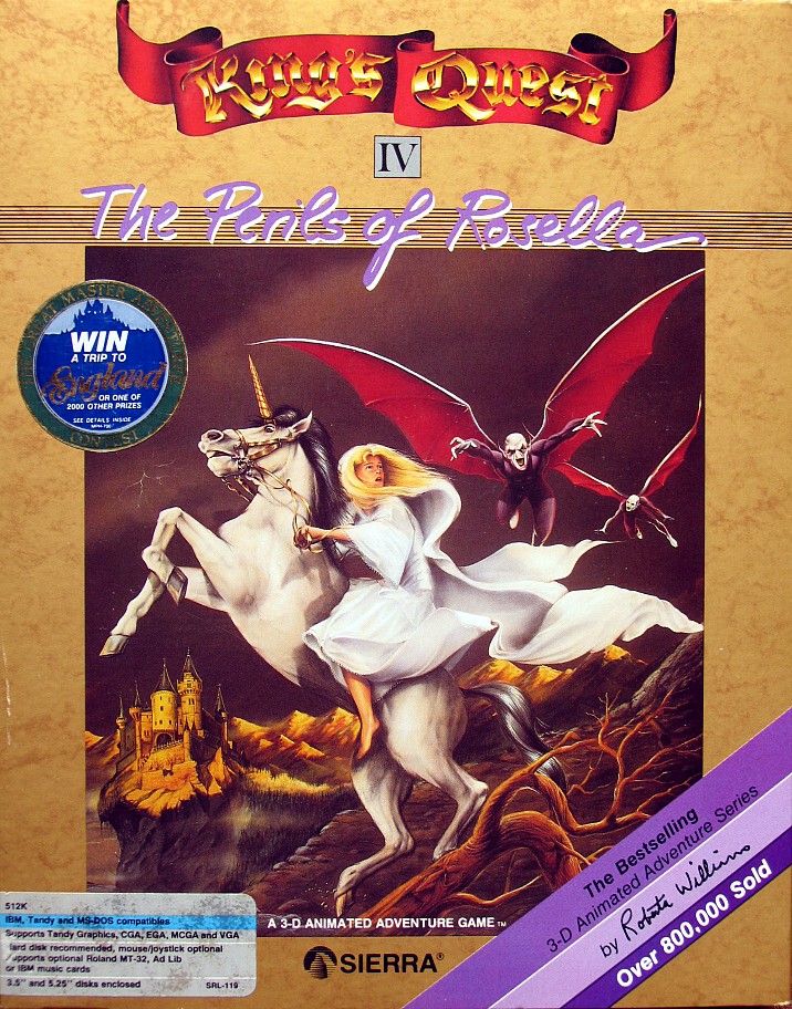jaquette du jeu vidéo King's Quest IV: The Perils of Rosella