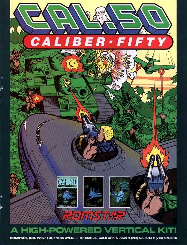 jaquette du jeu vidéo Cal.50: Caliber Fifty