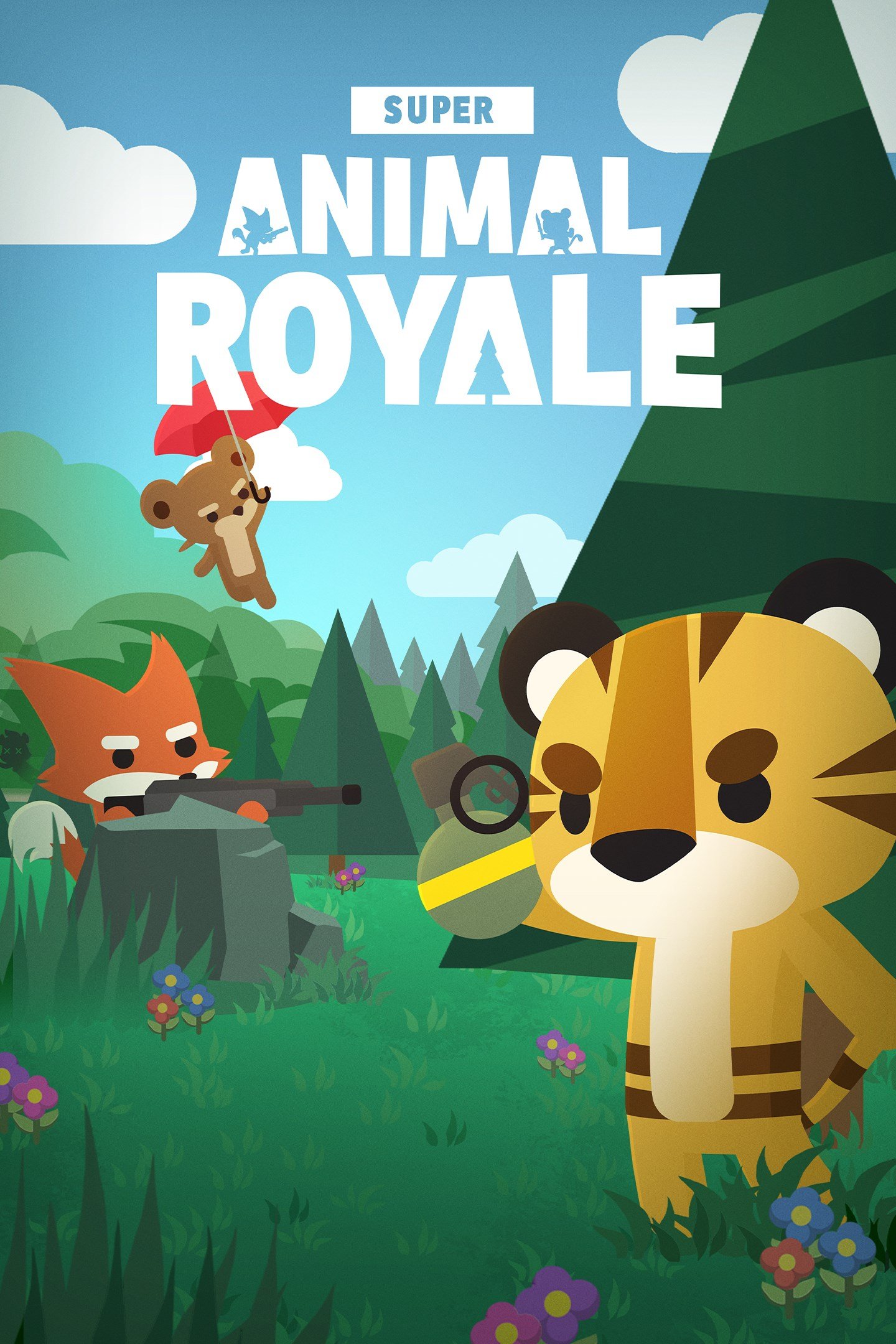 jaquette du jeu vidéo Super Animal Royale