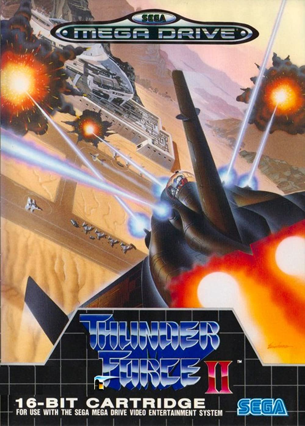 jaquette du jeu vidéo Thunder Force II