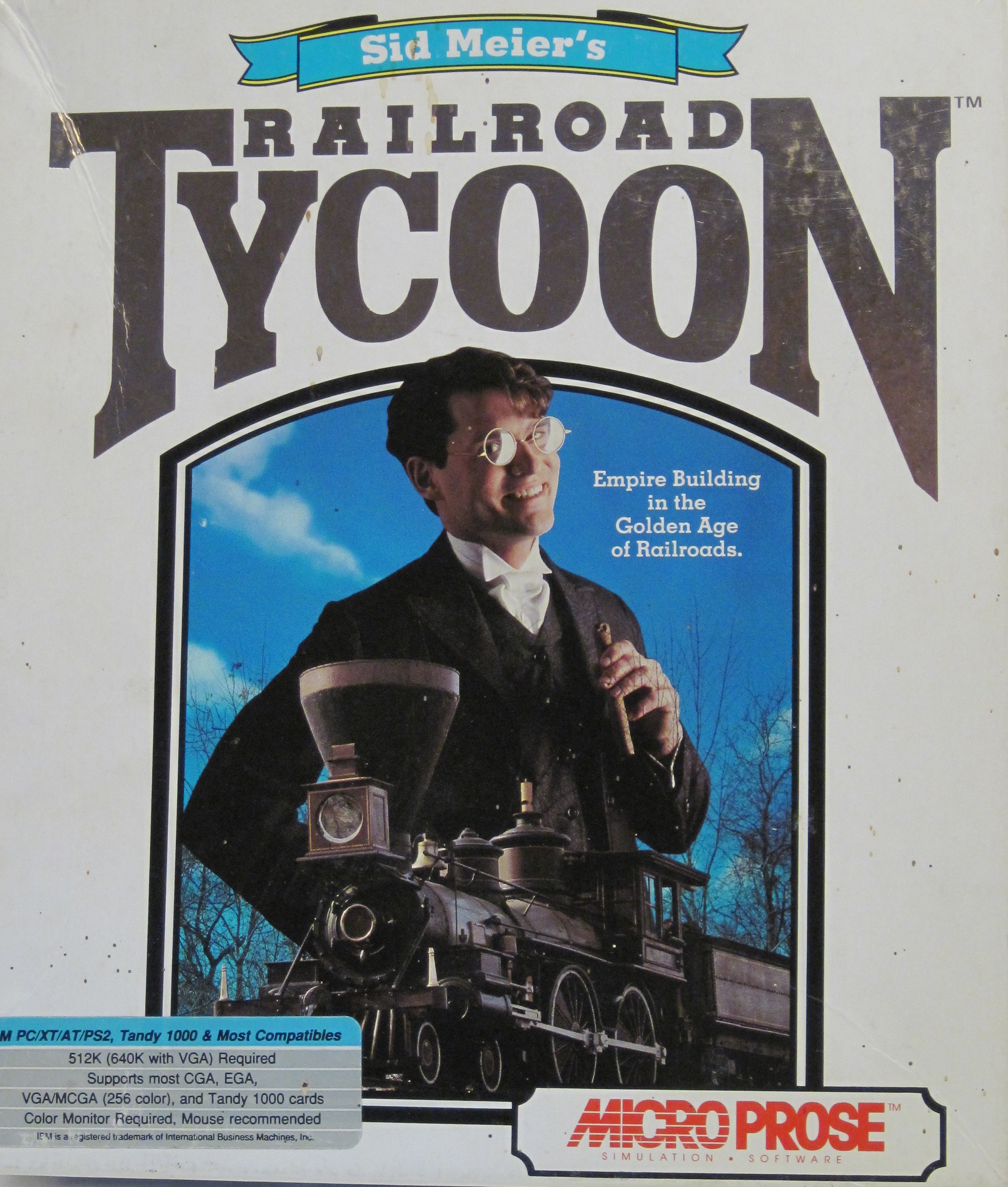 jaquette du jeu vidéo Railroad Tycoon