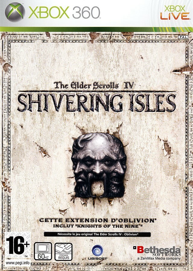 jaquette du jeu vidéo The Elder Scrolls IV : Oblivion : The Shivering Isles