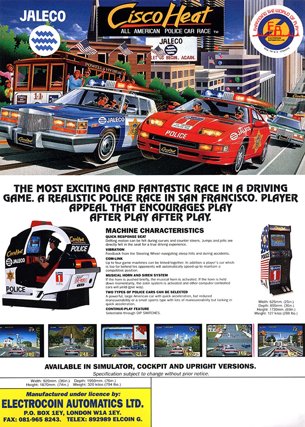 jaquette du jeu vidéo Cisco Heat: All American Police Car Race