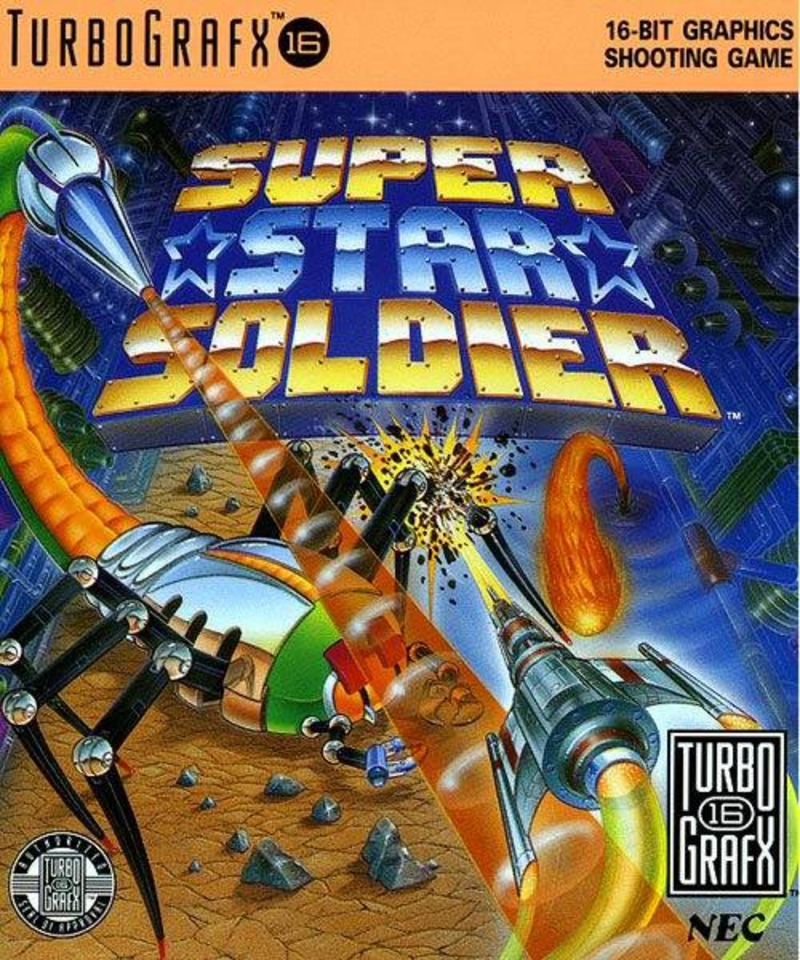 jaquette du jeu vidéo Super Star Soldier