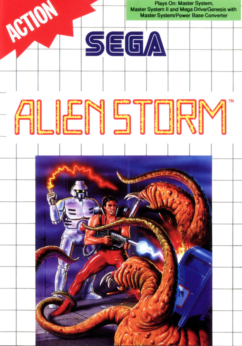 jaquette du jeu vidéo Alien Storm