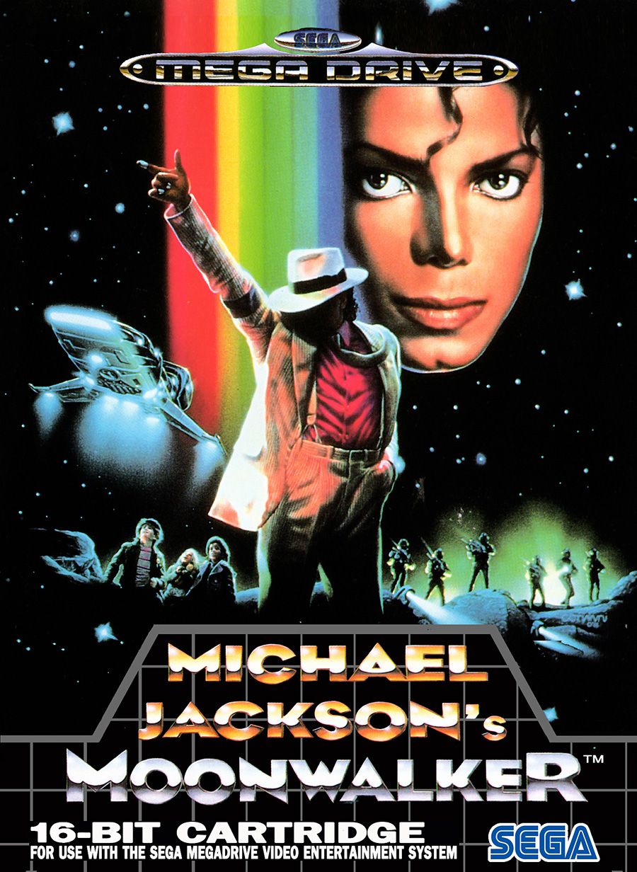 jaquette du jeu vidéo Michael Jackson's Moonwalker