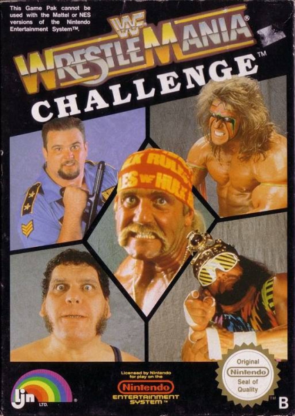 jaquette du jeu vidéo WWF WrestleMania Challenge