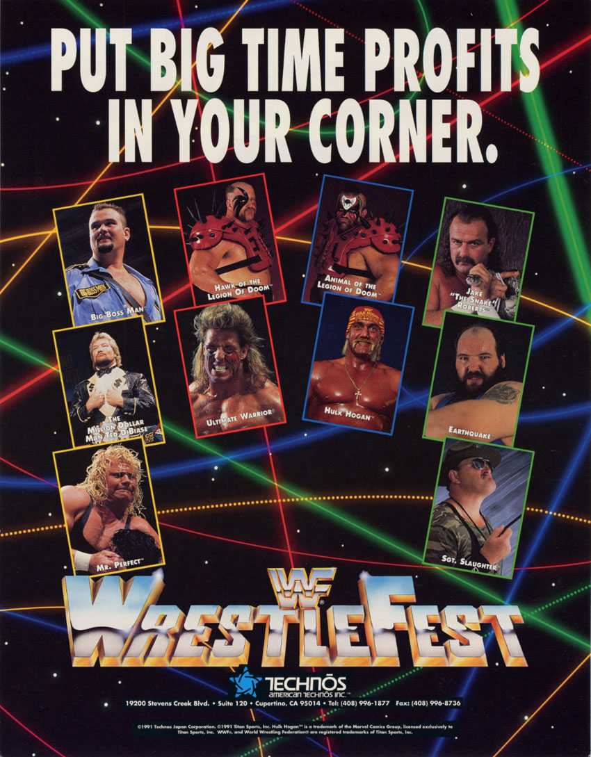 jaquette du jeu vidéo WWF WrestleFest