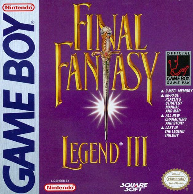 jaquette du jeu vidéo Final Fantasy Legend III