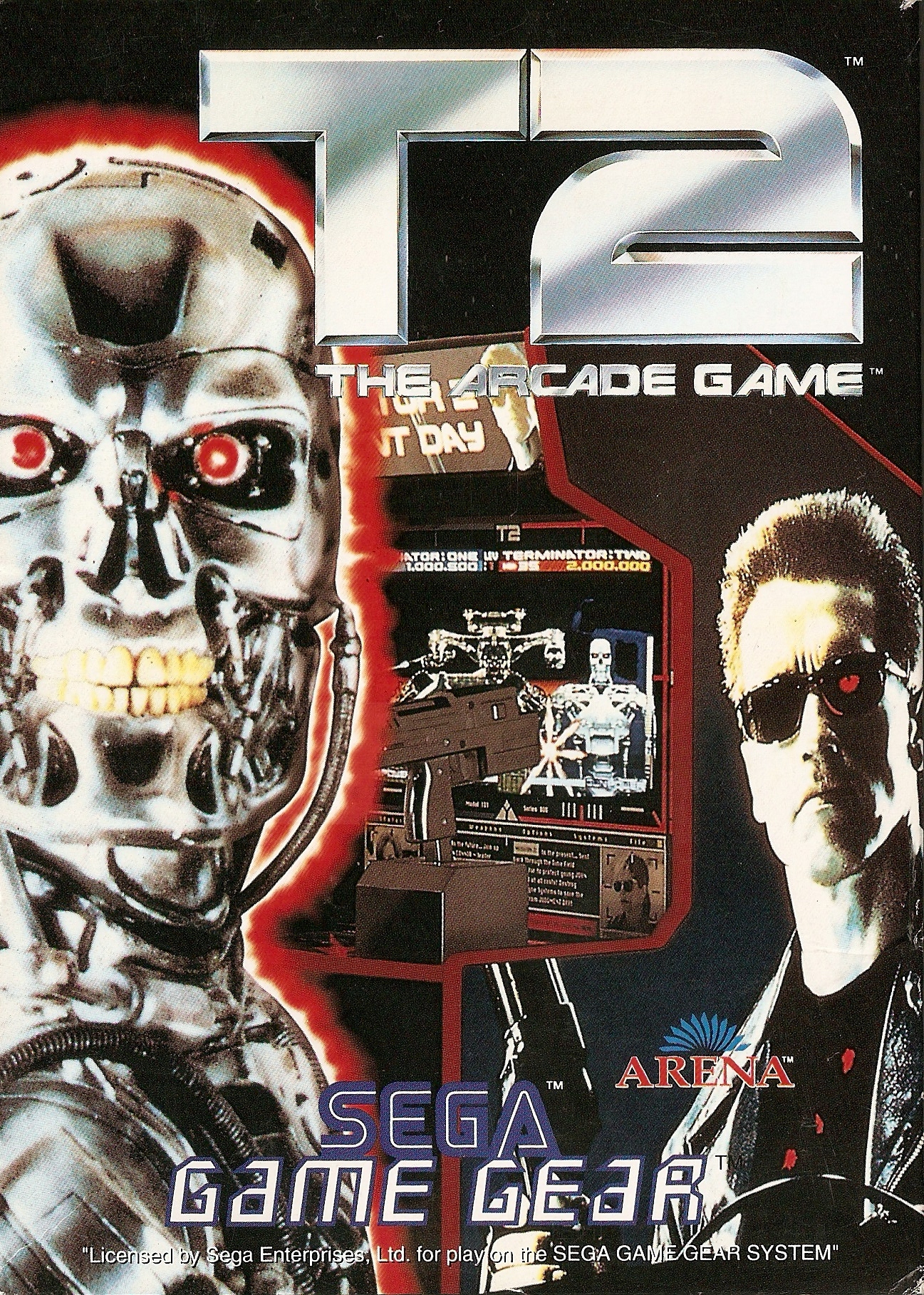 jaquette du jeu vidéo Terminator 2