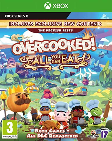 jaquette du jeu vidéo Overcooked All You Can Eat