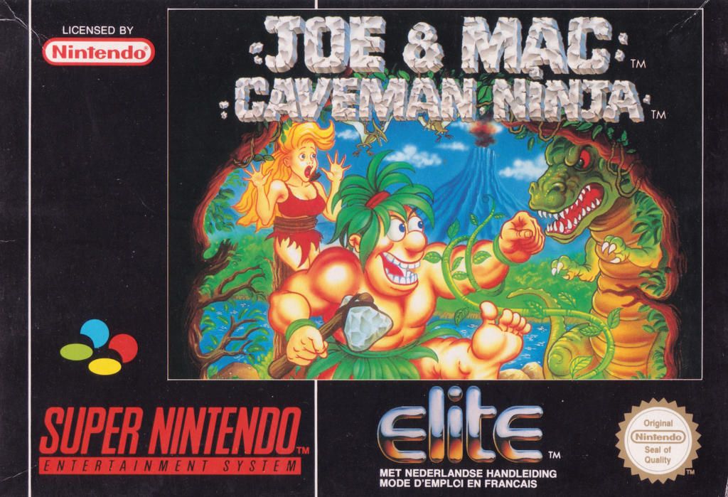jaquette du jeu vidéo Joe & Mac : Caveman Ninja