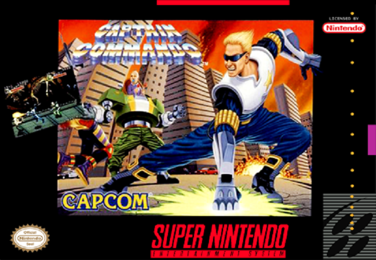 jaquette du jeu vidéo Captain Commando