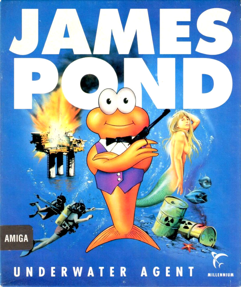 jaquette du jeu vidéo James Pond: Underwater Agent