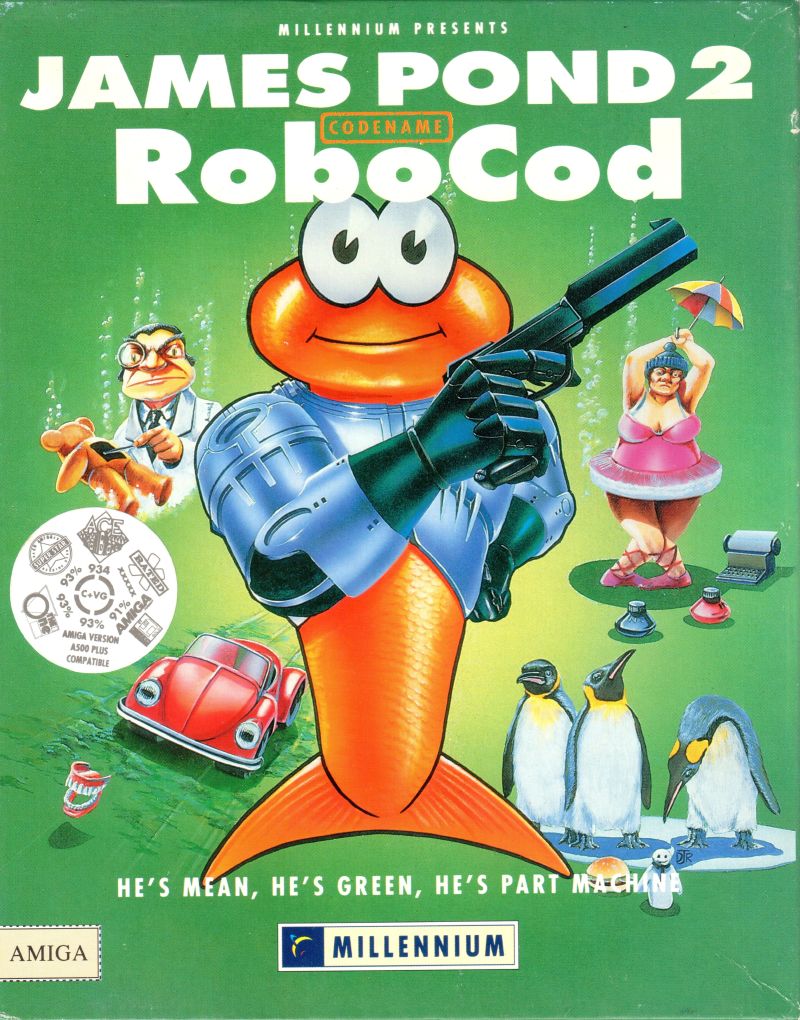 jaquette du jeu vidéo James Pond 2: Codename RoboCod