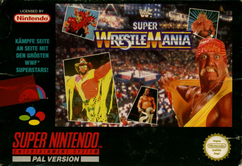 jaquette du jeu vidéo WWF Super WrestleMania